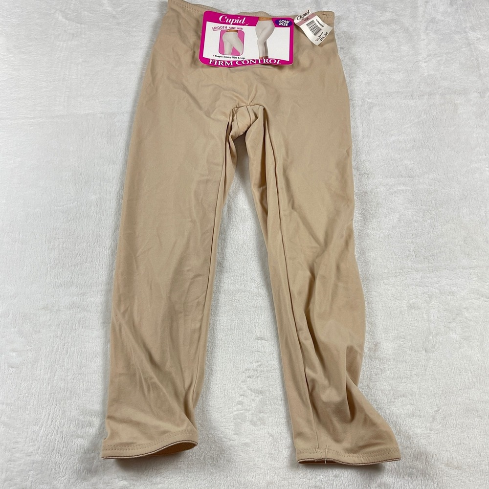 Cupid Smooth Pantliner Firm Control Shapewear Beige Low Rise 5437 Large NWT